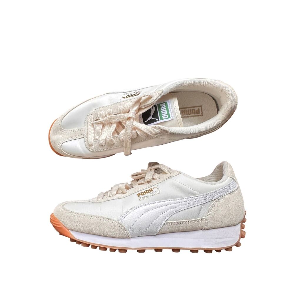 PUMA Easy Rider Off White Sneakers Sz 7.5